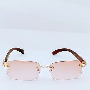 Buffalo horn style glasses